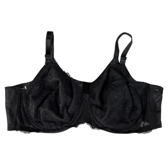 torrid Other - Torrid Black Lace Unlined Full Coverage Underwire Bra 46D